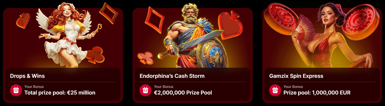 Casino games available on VulkanSpiele